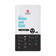 Leaders Insolution - Maschera viso in tessuto con cenere vulcanica e niacinamide Detox and Chill