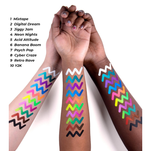 Lethal Cosmetics - Water Liner Duo in godet Magnetic™ - Psych Pop