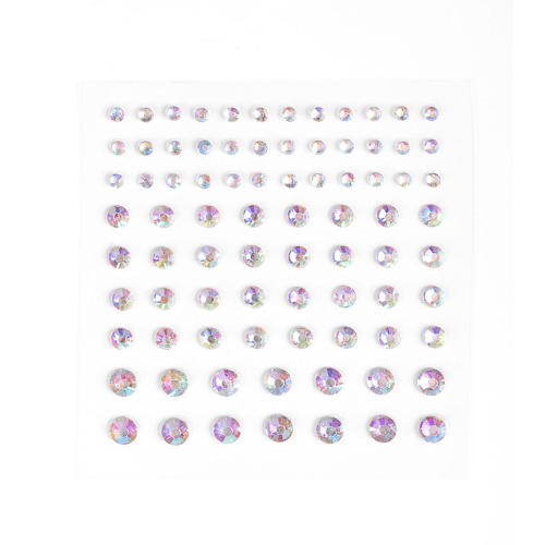 Lethal Cosmetics - Gioielli adesivi per il viso Face Gems - Opals