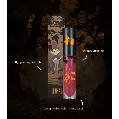Lethal Cosmetics - *Over The Garden Wall* - Rossetto liquido - Poetry & Clarinet