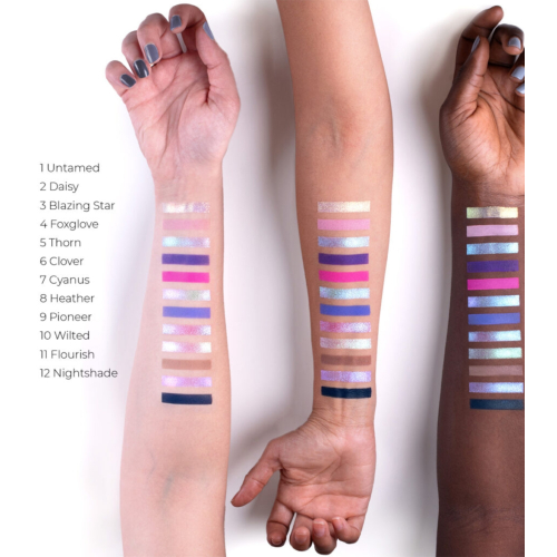 Lethal Cosmetics - Palette di ombretti MAGNETIC™ Pressed Powder Palette - Wildflower Palette