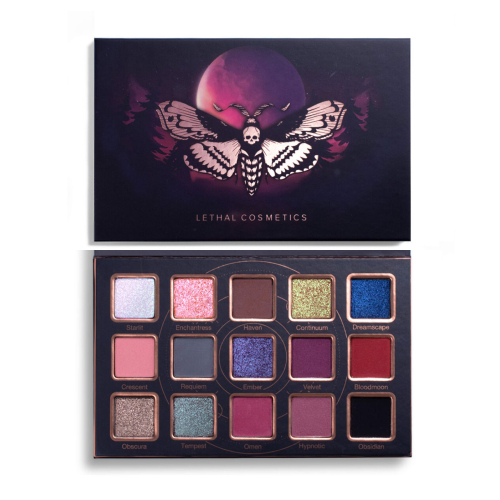 Lethal Cosmetics - Palette di ombretti Midnight Serenade Palette