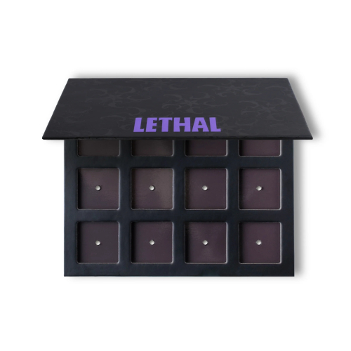 Lethal Cosmetics - Palette magnetica vuota 12 - Devil's Trumpet