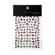 Lethal Cosmetics - Adesivi per unghie 2UP Nail Stickers