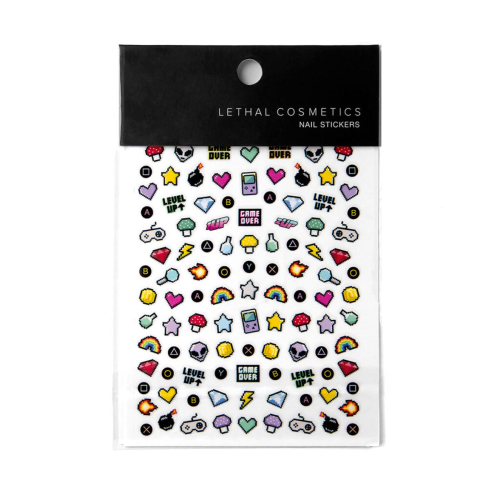 Lethal Cosmetics - Adesivi per unghie 2UP Nail Stickers