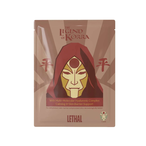 Lethal Cosmetics - *The Legend of Korra - Pacchetto di maschere facciali Equalist