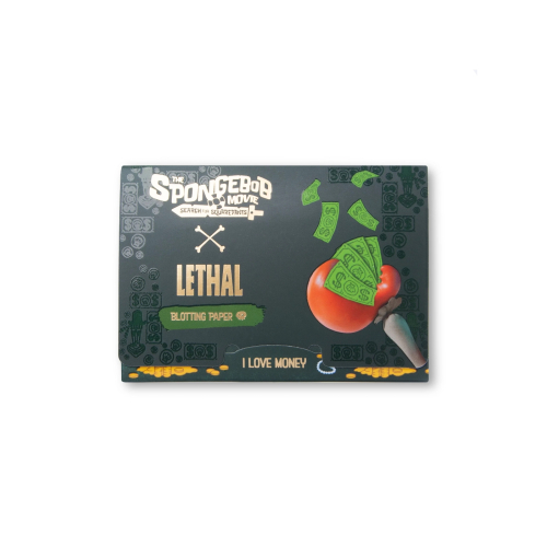 Lethal Cosmetics - *The SpongeBob* - Carta opacizzante anti-lucido Mr. Krabs’ Wallet