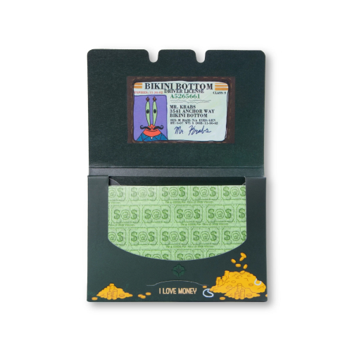 Lethal Cosmetics - *The SpongeBob* - Carta opacizzante anti-lucido Mr. Krabs’ Wallet