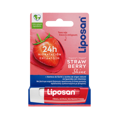 Liposan - Burrocacao - Strawberry Shine