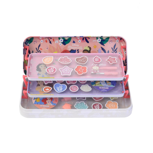 LipSmacker - *Disney Princess*- Custodia per trucchi Triple Layer Beauty Tin - Princess