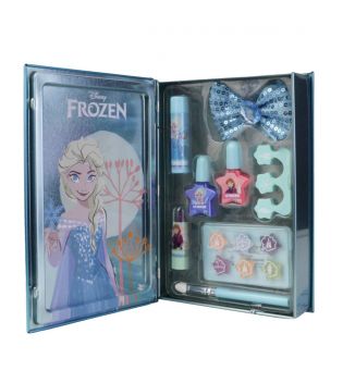LipSmacker - *Frozen*- Custodia per trucchi Frozen Book Tin - Elsa e Anna