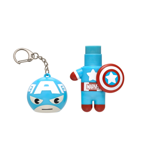 LipSmacker - *Marvel* - Balsamo per labbra e portachiavi Capitan America