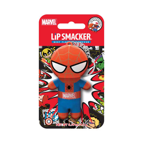LipSmacker - *Marvel* - Balsamo per labbra e portachiavi Spiderman