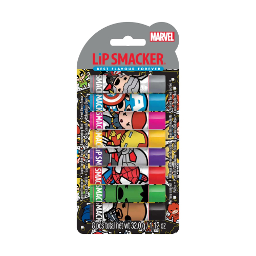 LipSmacker - *Marvel* - Confezione di balsami per labbra 8 unità