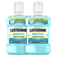 Listerine - Collutorio Duplo Mentolo Sapore Delicato 1000ml