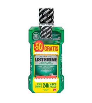 Listerine - Collutorio Denti e Gengive 500ml + 250ml