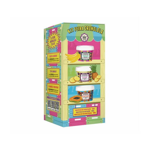 Lola Cosmetics - *Be(m)dita Ghee* - Set di mini maschere - Banana + Abacaxi + Papaya