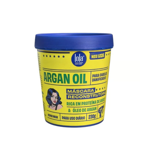 Lola Cosmetics - Maschera riparatrice con olio di argan