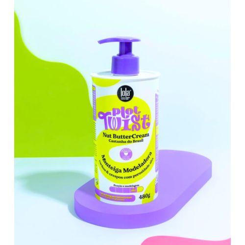 Lola Cosmetics - *Plot Twist* - Crema modellante modellante per ricci 480g - Noce del Brasile