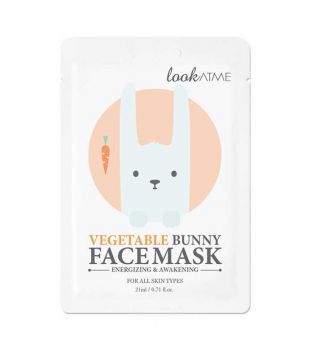 Look At Me - Maschera viso rivitalizzante e rinfrescante - Vegetable Bunny