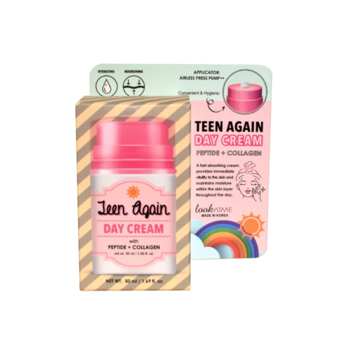 Look At Me - *Teen Again* - Crema da giorno per il viso con peptidi e collagene