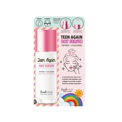 Look At Me - *Teen Again* - Siero da giorno con peptidi e collagene