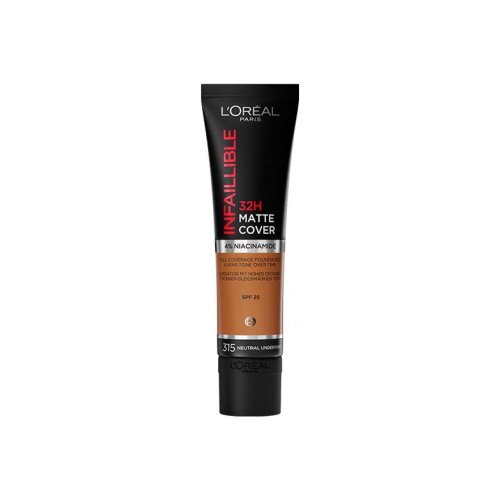 Loreal Paris - Infallible 32H Matte Cover Foundation - 315: Sottotono Neutro