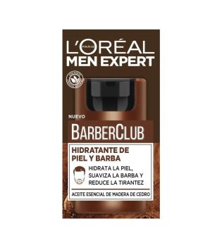 Loreal Paris - Crema idratante per pelle e barba Barber Club