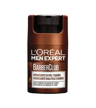 Loreal Paris - Crema idratante per pelle e barba Barber Club