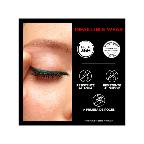 Loreal Paris - Eyeliner automatico Infaillible Grip Gel - 009: Polar White