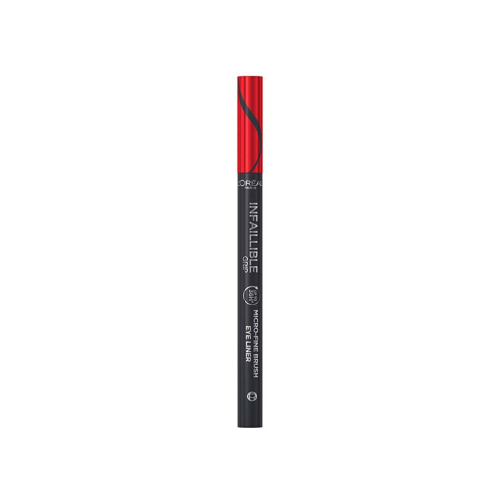 Loreal Paris - Eyeliner liquido Infallible Grip 36h Micro fine Brush - 01: Obsidian Black