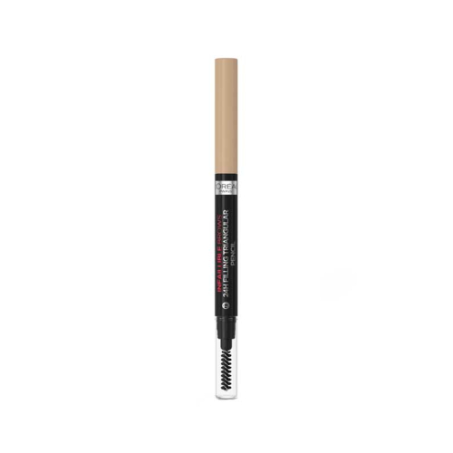 Loreal Paris - Matita per sopracciglia automatica infallibile Brows 24h Filling Triangular Pencil - 7.0: Blonde