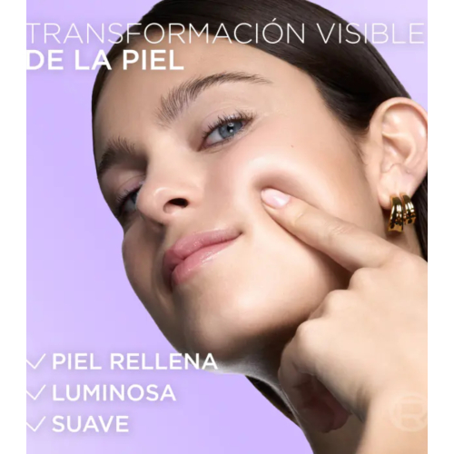 Loreal Paris - Maschera viso illuminante in idrogel Revitalift Glass Skin