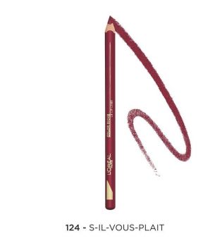 Loreal Paris - Rossetto Lip Liner Couture Colour Riche - 125: Maison Marais - 124: S'il vous plait