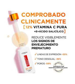 Loreal Paris - Siero antietà 12% di pura vitamina C Revitalift Clinical