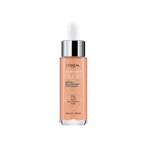 Loreal Paris - Siero riempitivo colorato Accord Parfait Nude - 3-4: Light-Medium