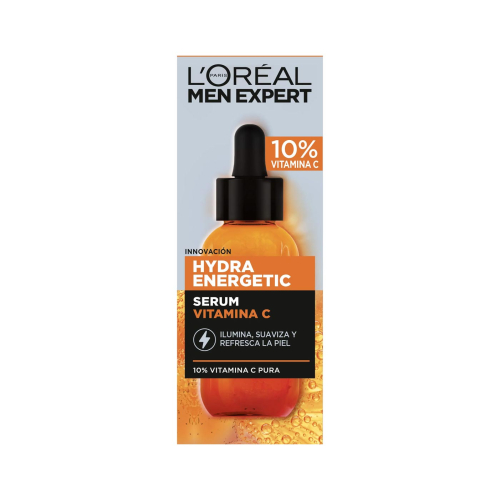 Loreal Paris - Siero anti-fatica alla vitamina C Hydra Energetic di Men Expert