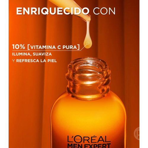 Loreal Paris - Siero anti-fatica alla vitamina C Hydra Energetic di Men Expert