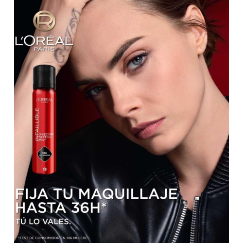 Loreal Paris - Spray fissante per il trucco Infalible - 75 ml
