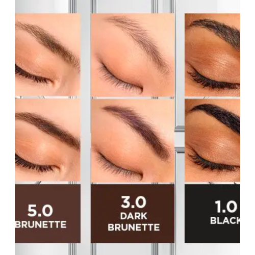 Loreal Paris - Tinta semipermanente per sopracciglia Brow Color - 1.0: Black