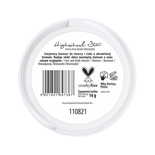 Lovely - *Back To School* - Terra abbronzante per viso e corpo Highschool Star