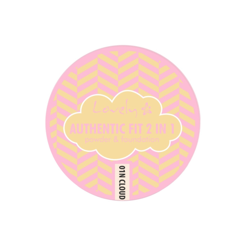 Lovely - Fondotinta in polvere 2 in 1 Authentic Fit - 01N Cloud