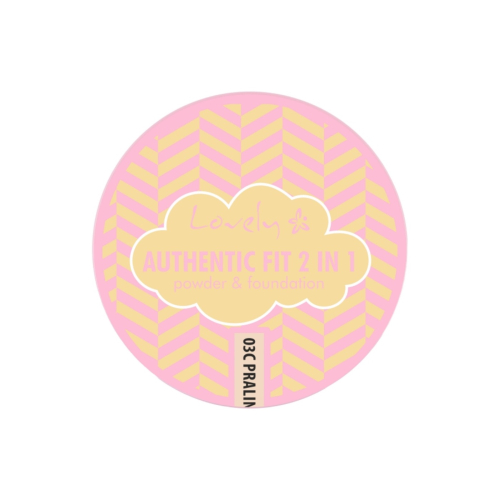 Lovely - Fondotinta in polvere 2 in 1 Authentic Fit - 03C Praline