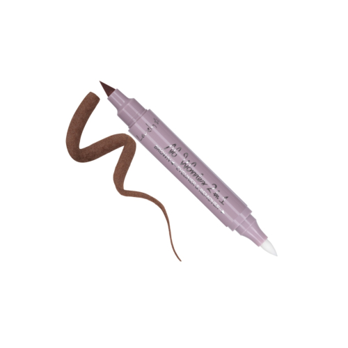 Lovely - Eyeliner 2 in 1 No Worries - Brown