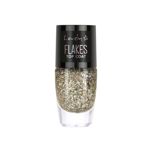 Lovely - Smalto per unghie Flakes Top Coat - 1