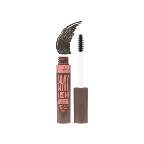 Lovely - Gel per sopracciglia Slay With Brows - 2: Cool Dark Brown
