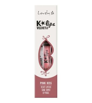 Lovely - Set labbra K\'Lips Velvet - 03: Pink Kiss