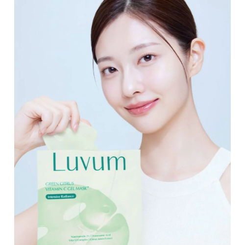 LUVUM - Maschera facciale illuminante Green Citrus Vitamin C