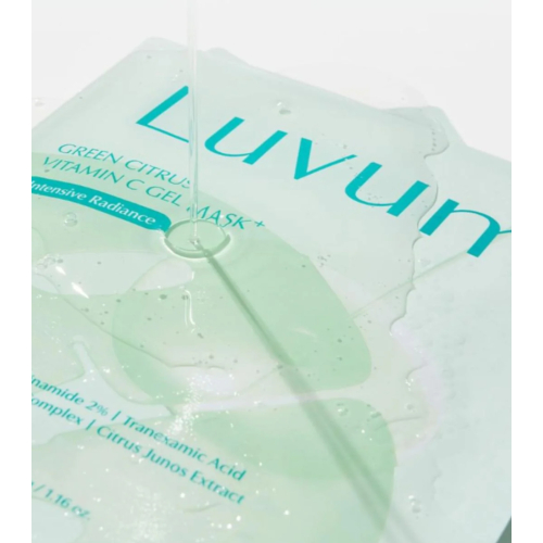 LUVUM - Maschera facciale illuminante Green Citrus Vitamin C