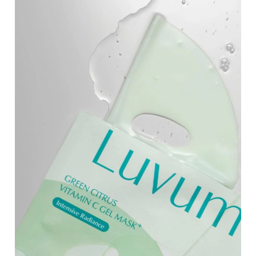 LUVUM - Maschera facciale illuminante Green Citrus Vitamin C
